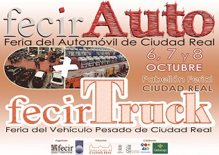 FECIRAUTO - Feria del Automóvil de Ciudad Real - 6, 7 y 8 de Octubre - Pabellón Ferial de Ciudad Real
